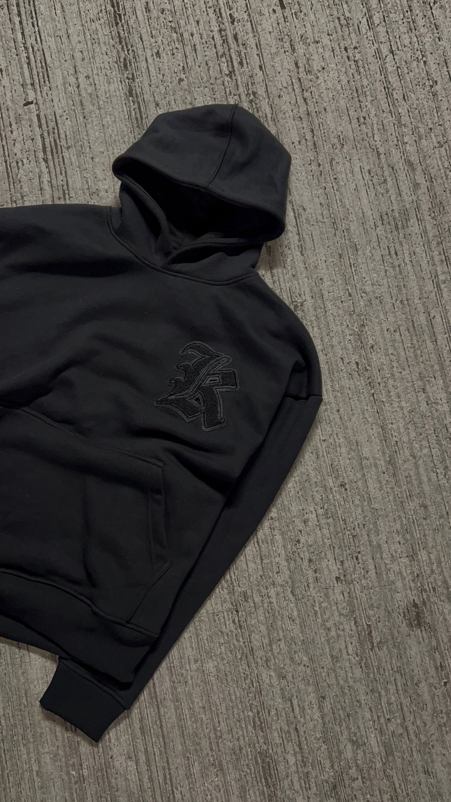 Chenille K Hoodie