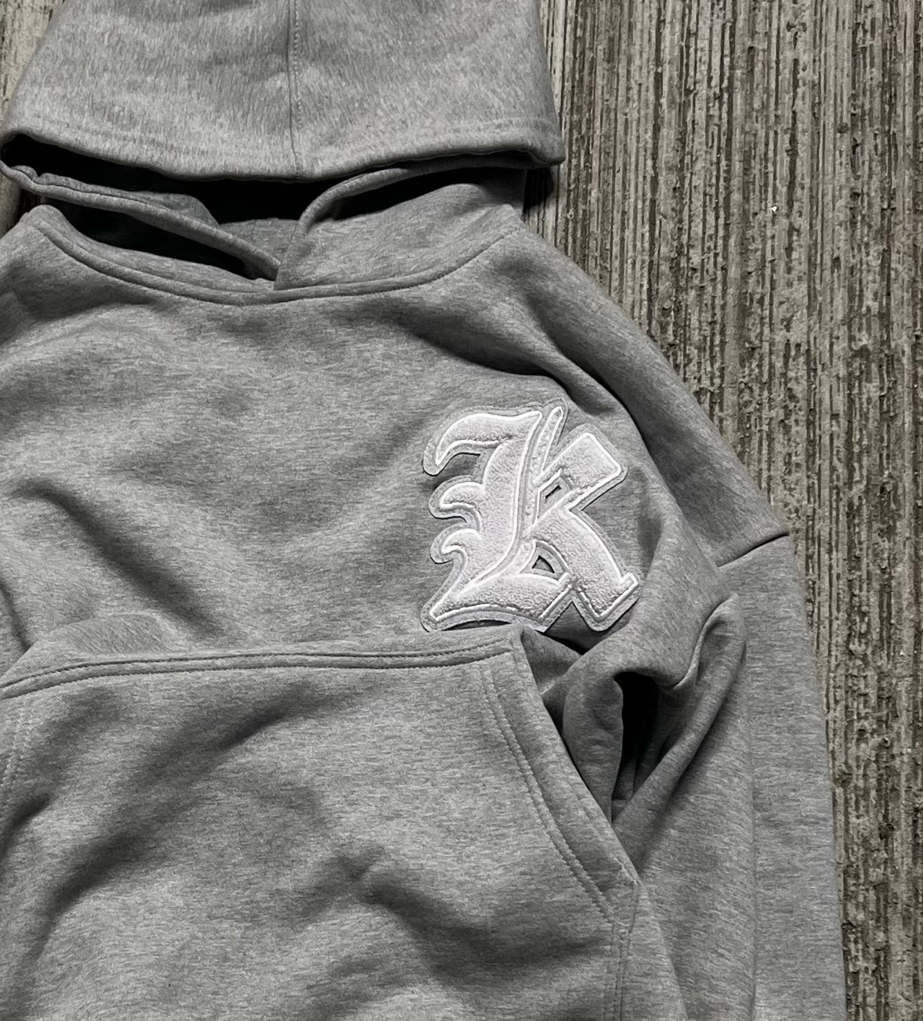 Chenille K Hoodie