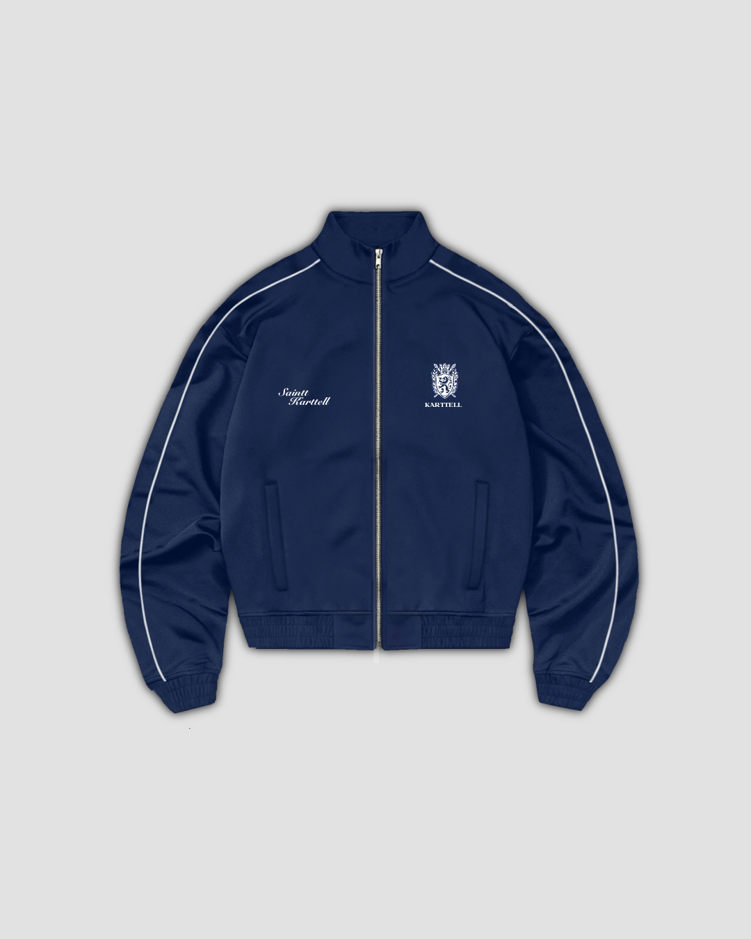 SK LJ TRACK JACKET (NAVY)