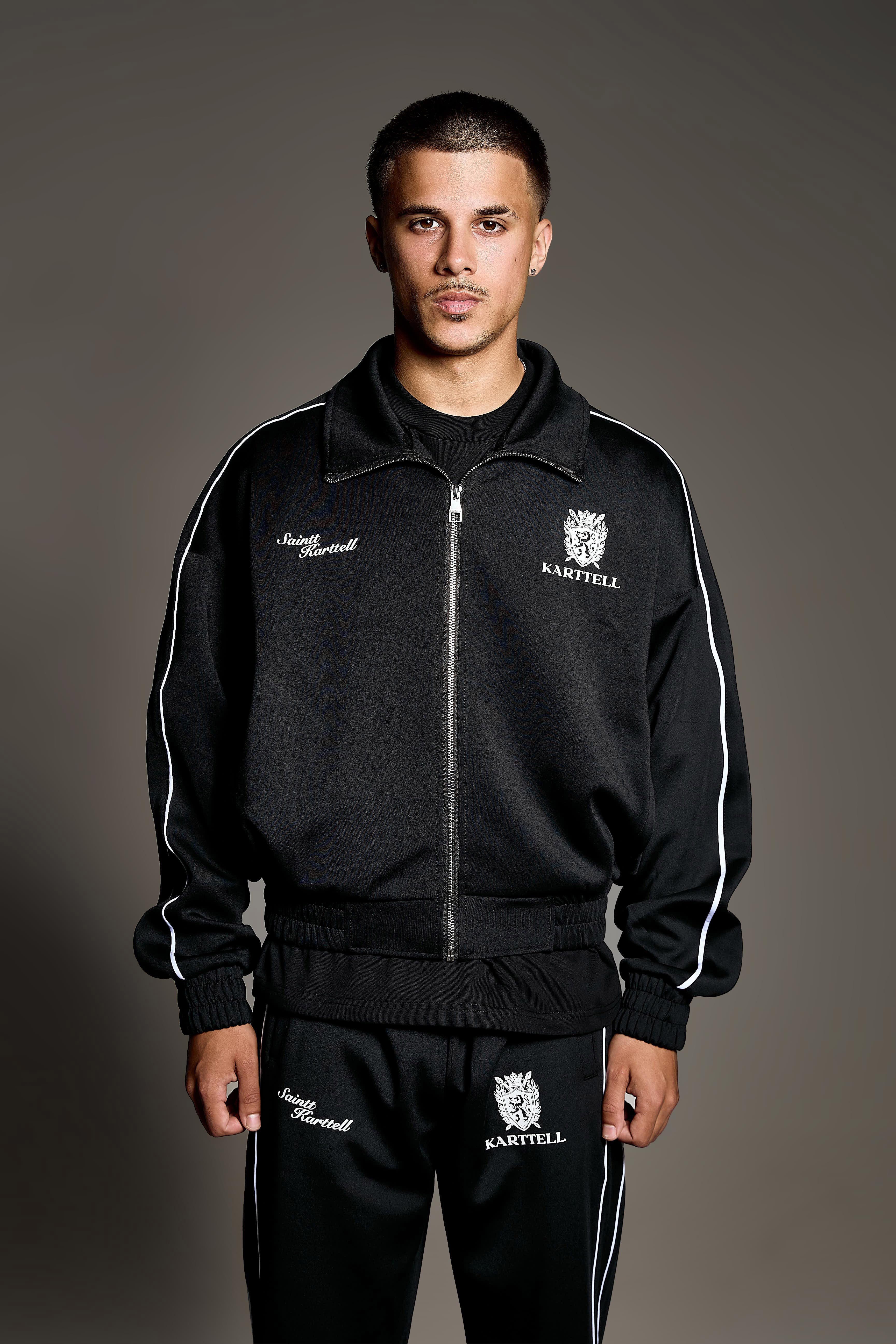 SK LJ TRACK JACKET (BLACK) – KARTTELL